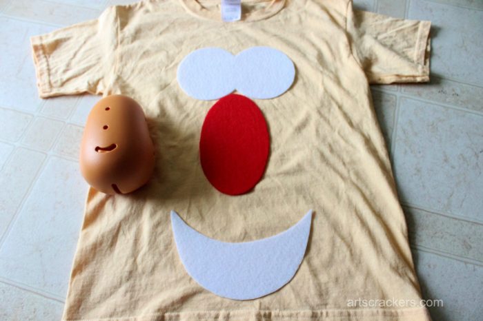 Mr potato head costume diy