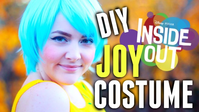 Diy joy inside out costume