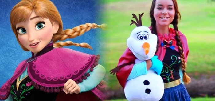 Anna frozen diy costume