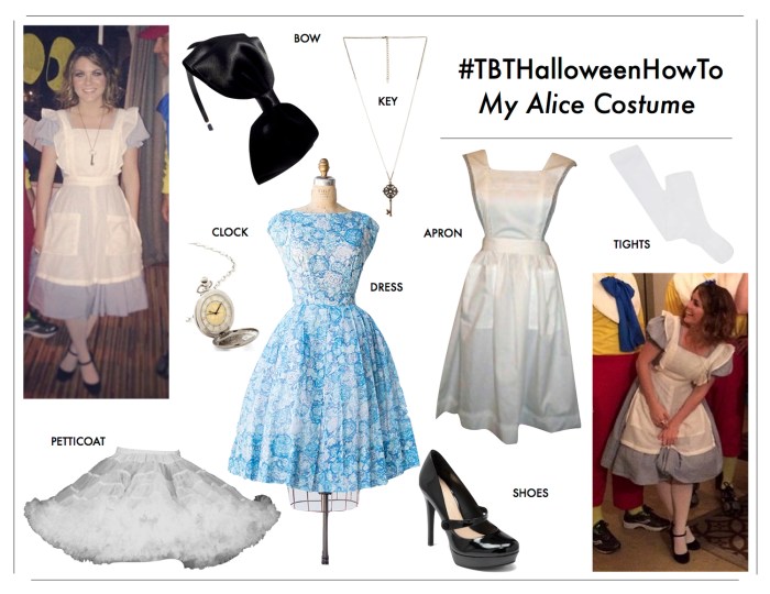 Diy alice in wonderland costumes