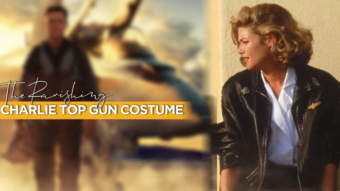 Diy charlie top gun costume