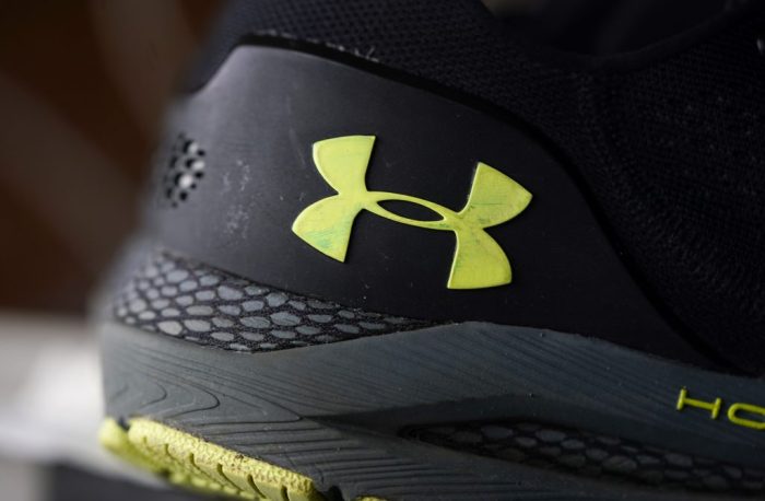 Under armour stock price today