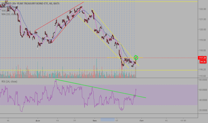 Tlt stock price today per share